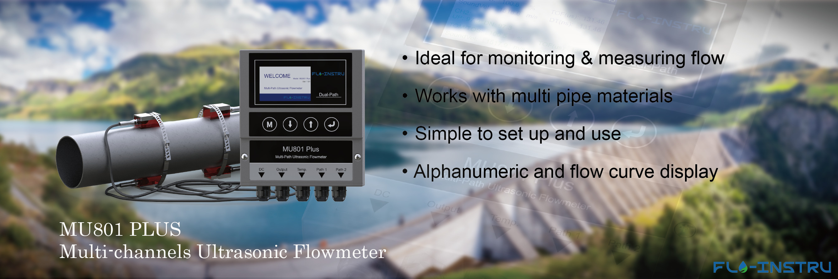 Qualidade Braçadeira-No medidor de fluxo ultrassônico Fábrica