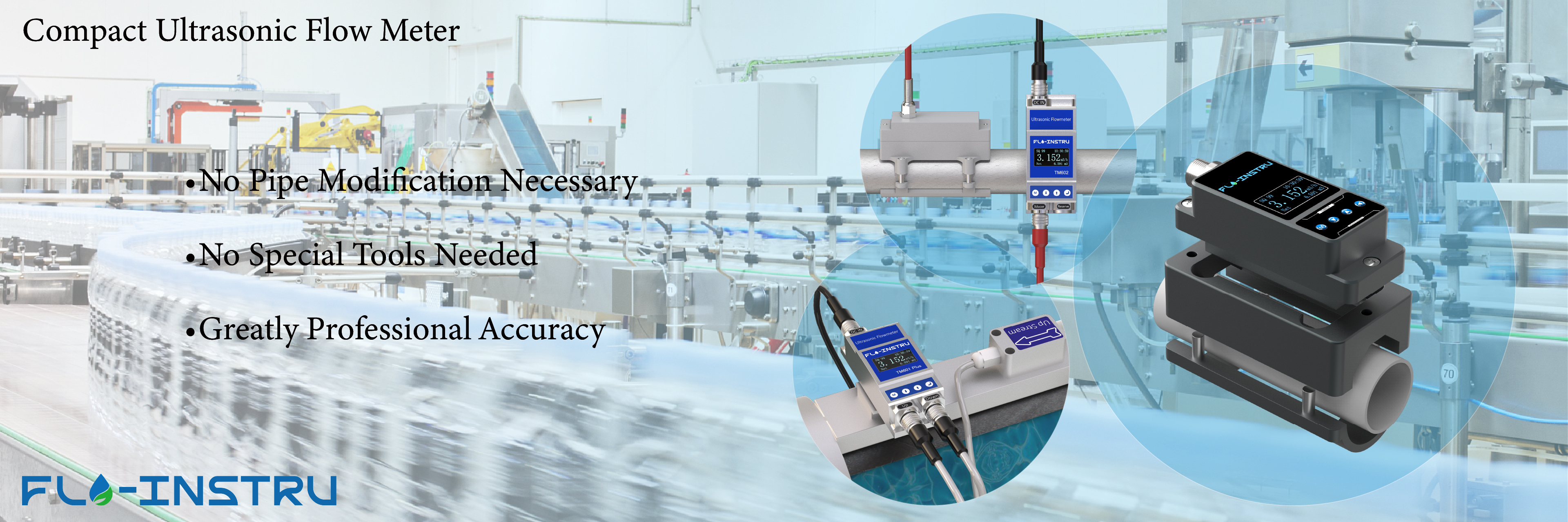 Qualidade Braçadeira-No medidor de fluxo ultrassônico Fábrica