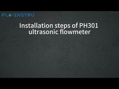 Como instalar medidor de vazão ultrassônico clamp-on/portátil?