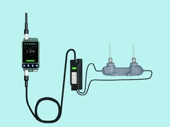TM605P Medidor de fluxo ultrasônico para tubos pequenos